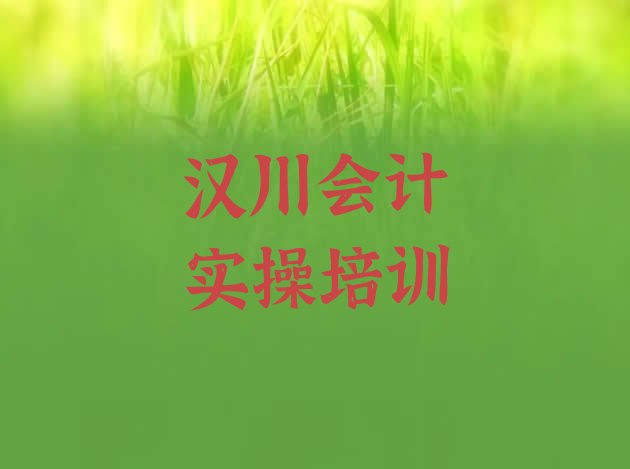 十大2024年10月汉川口碑好的会计实操教育培训机构排名排行榜